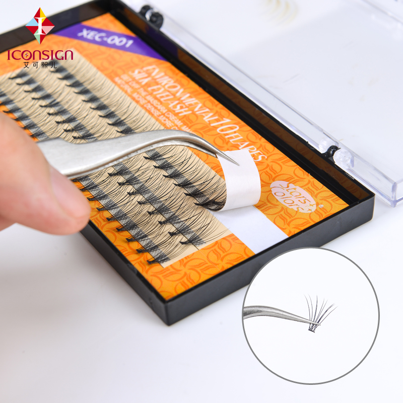 Eyelash Extension C Curl - 7กล่อง/ชุด C Curl 10D หนา Eyelash