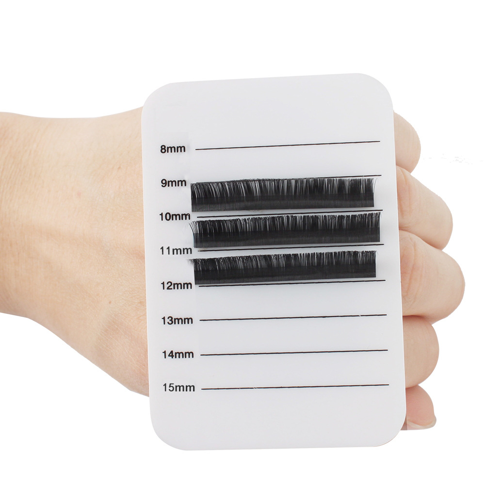 Individual Lash Tray - แผ่นอะคริลิคสำหรับจัดเก็บขนตาปลอม ถาดใส่ขนตาปลอม แท่นวางขนตาปลอม แผ่นจัดวางขนตาปลอมแบบแยกชิ้น ที่วางขนตาปลอม