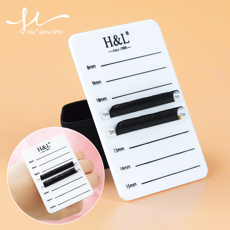 Individual Lash Tray - ขนตาปลอมถาด Strip ขาตั้งแต่ละขนตามือแผ่น Eye Lash Grafting