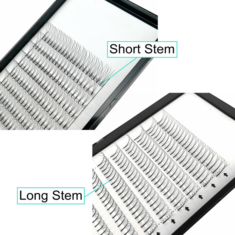 5ถาด/Lot ยาวคุณภาพสูงรัสเซีย L - Eyelash Extension C Curl บทวิจารณ์และราคา