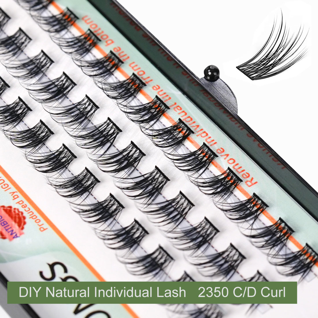 IGUIONSS OEM ODM Segmented Eye - Eyelash Extension Human Hair บทวิจารณ์และราคา