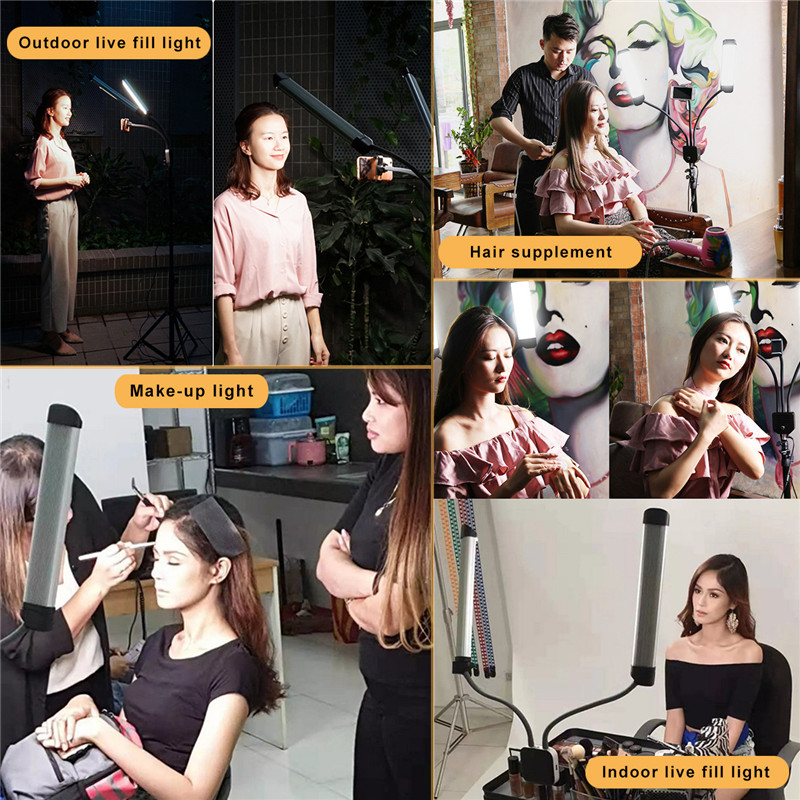 45W แขนคู่ LED เติมแสงความงามไ - Video Eyelash Extension บทวิจารณ์และราคา