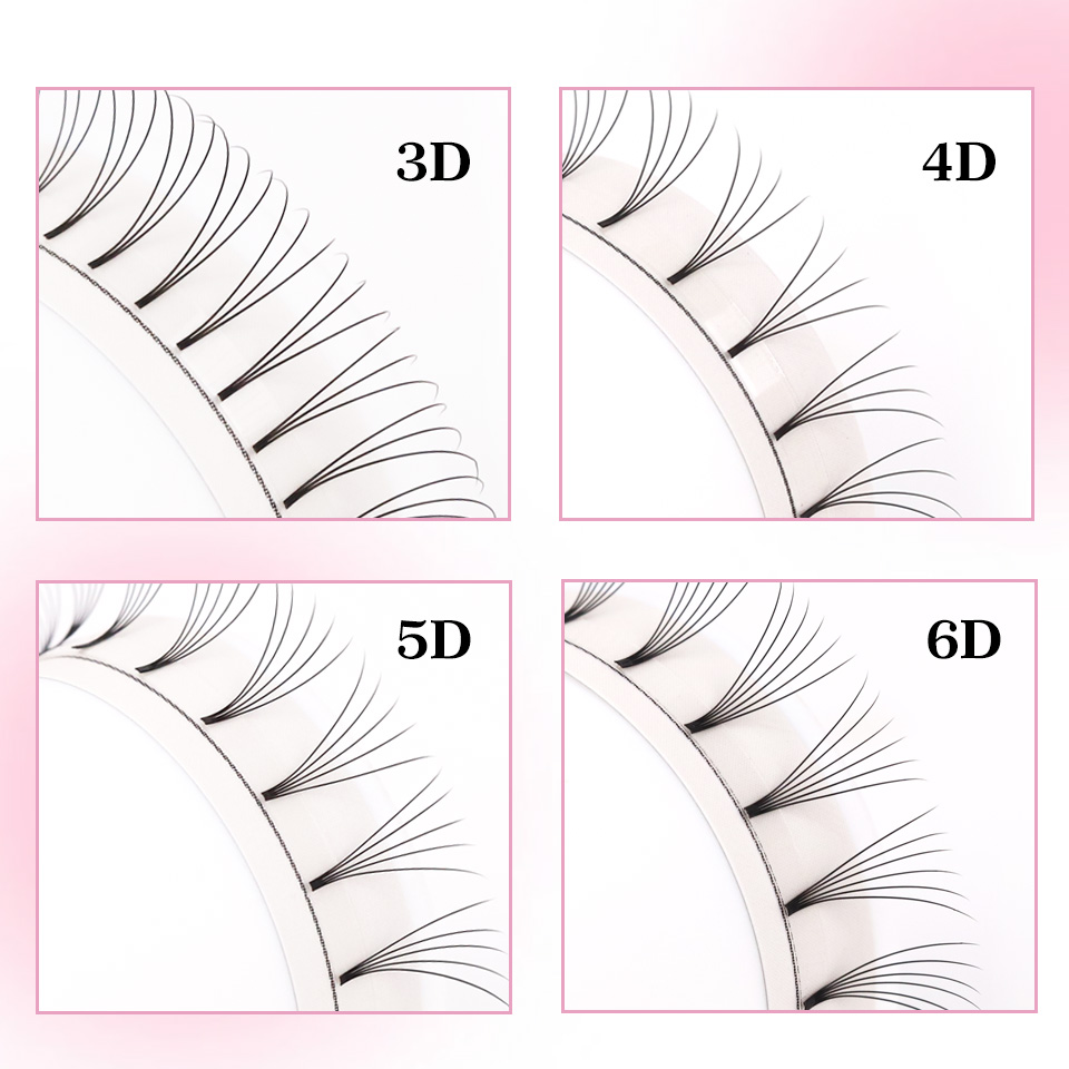 AGUUD นุ่มธรรมชาติ Premade ปริ - Individual Lash Tray บทวิจารณ์และราคา