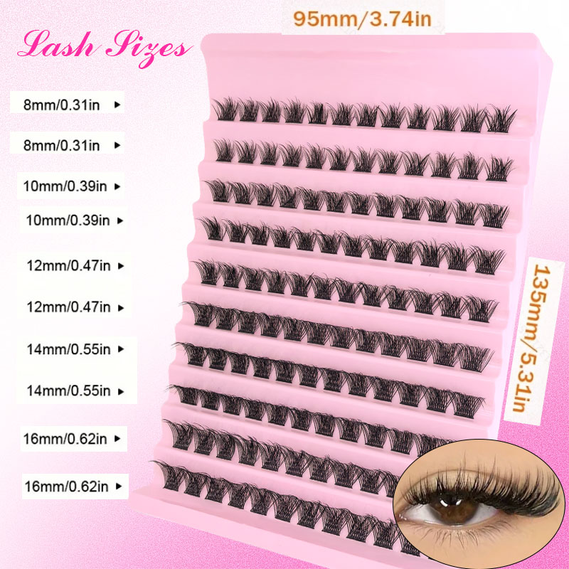 DIY Eyelash Extension Kit ขนตา - Eyelash Extension Human Hair บทวิจารณ์และราคา