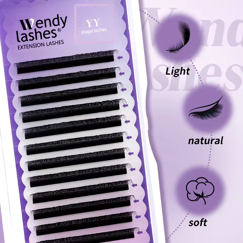 WENDY 2D YY รูปร่าง C/D Curl E - Eyelash Extension C Curl บทวิจารณ์และราคา