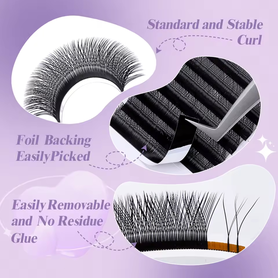 WENDY 2D YY รูปร่าง C/D Curl E - Eyelash Extension C Curl บทวิจารณ์และราคา