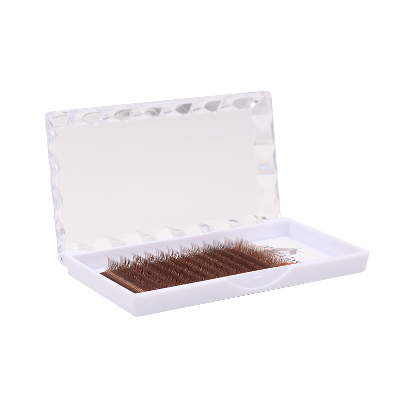 ขนตาปลอม MARIA Brown YY รูปทรง - Eyelash Extension Human Hair บทวิจารณ์และราคา