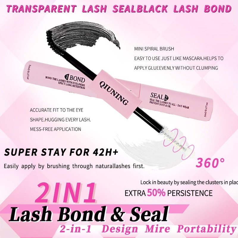 ชุดต่อขนตาแบบกลุ่ม QIUNING ขนต - Individual Lash Tray บทวิจารณ์และราคา