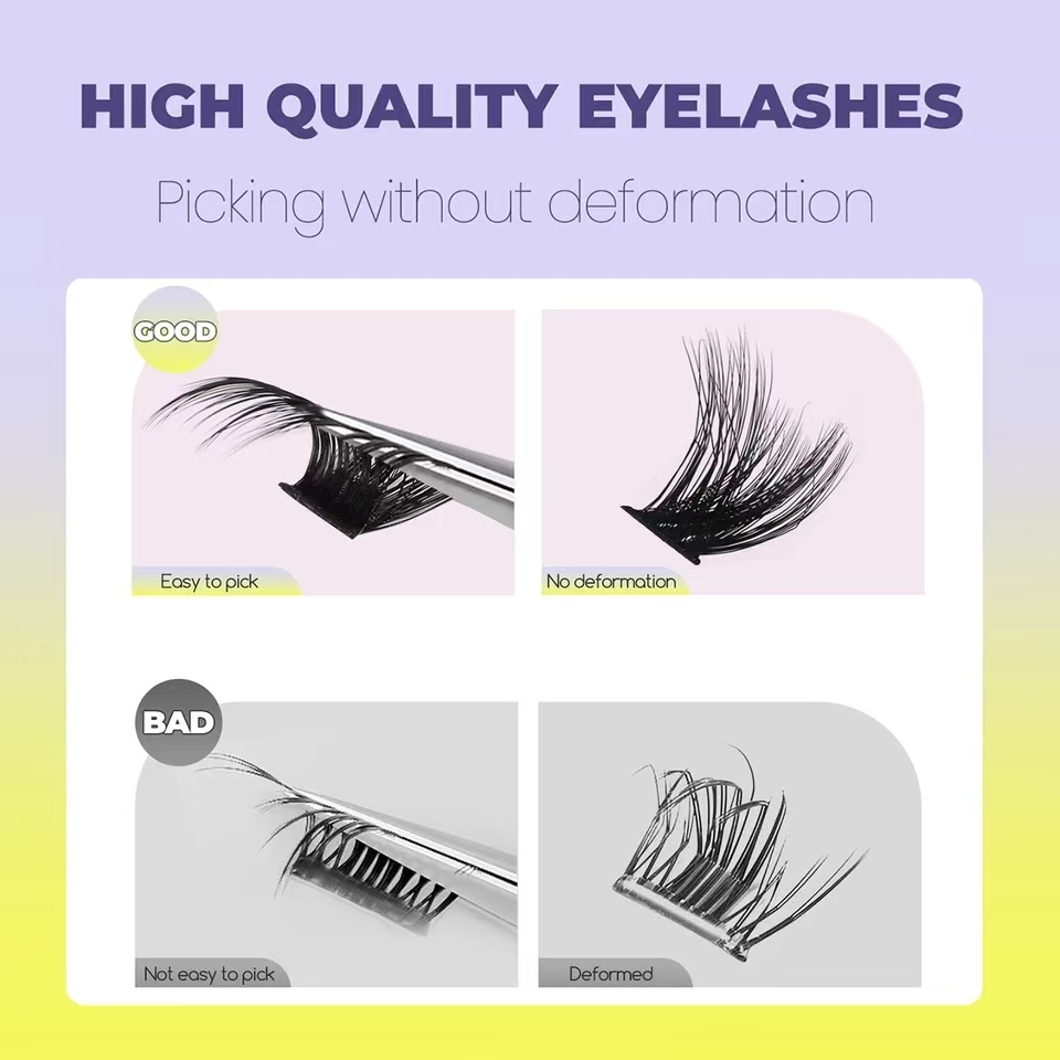 ชุดต่อขนตาแบบกลุ่ม QIUNING ขนต - Individual Lash Tray บทวิจารณ์และราคา