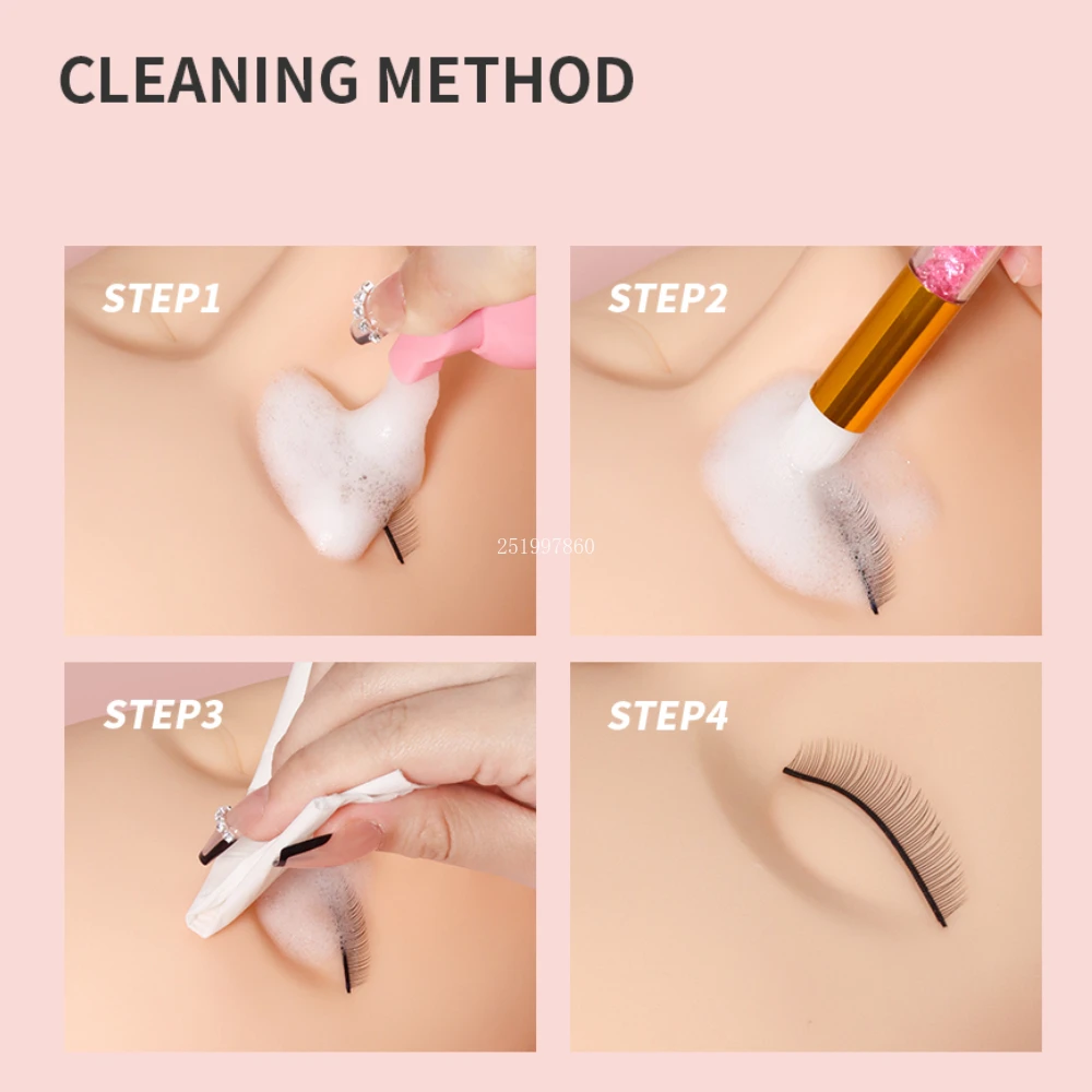 ขวดปั๊มโฟมแบบเติมได้ 60 มล. ป้ - Refill Eyelash Extension บทวิจารณ์และราคา