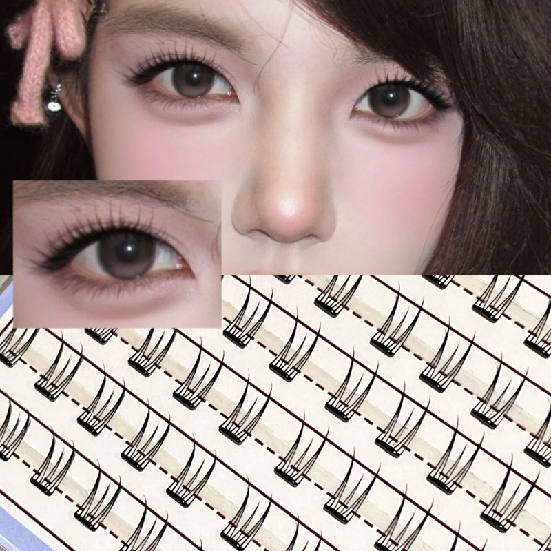 ขนตาปลอม Mixiaohe แบบบางไร้กาว - Lash Adhesive Glue บทวิจารณ์และราคา