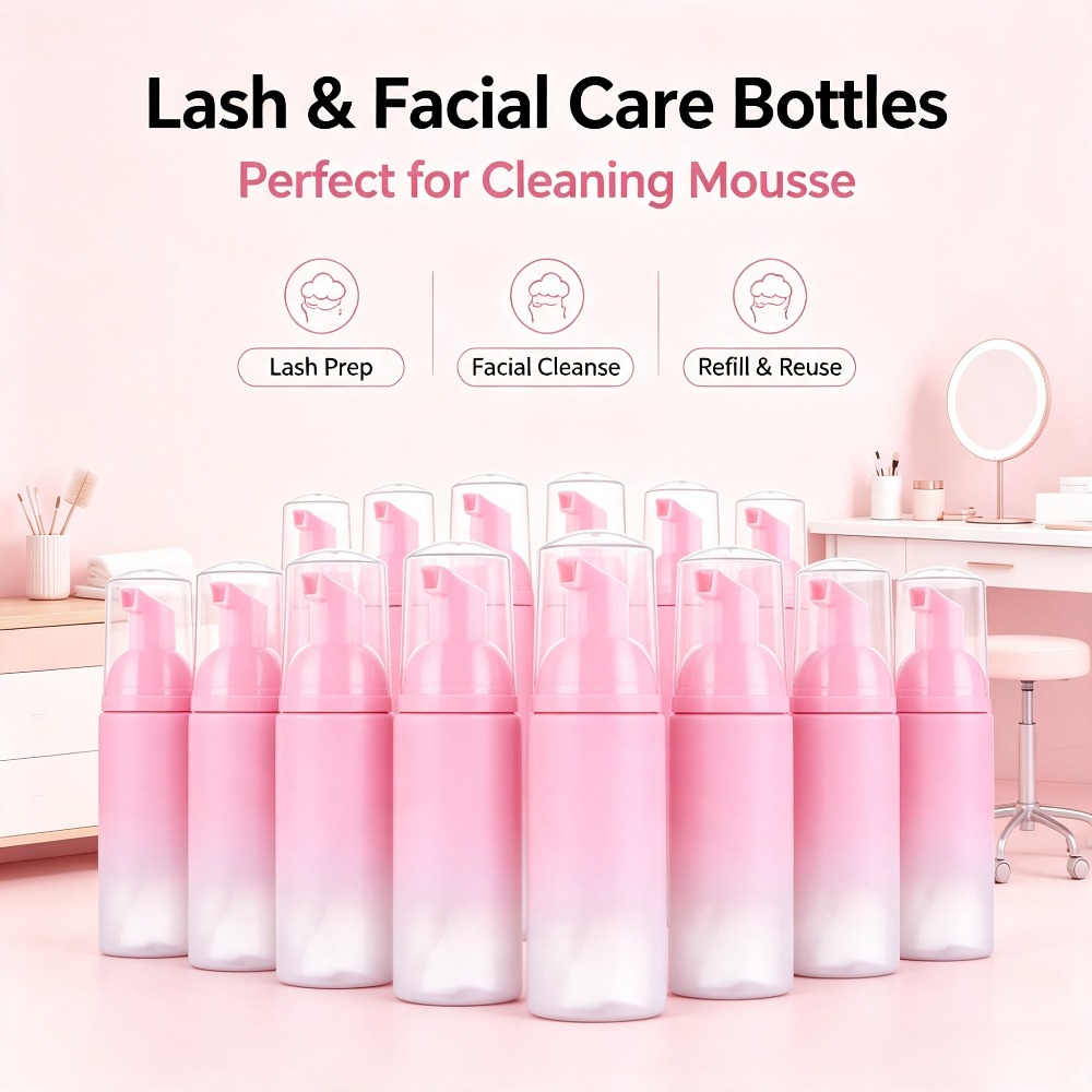 ขวดปั๊มโฟมพลาสติกแบบเติมได้ 60 - Refill Eyelash Extension บทวิจารณ์และราคา