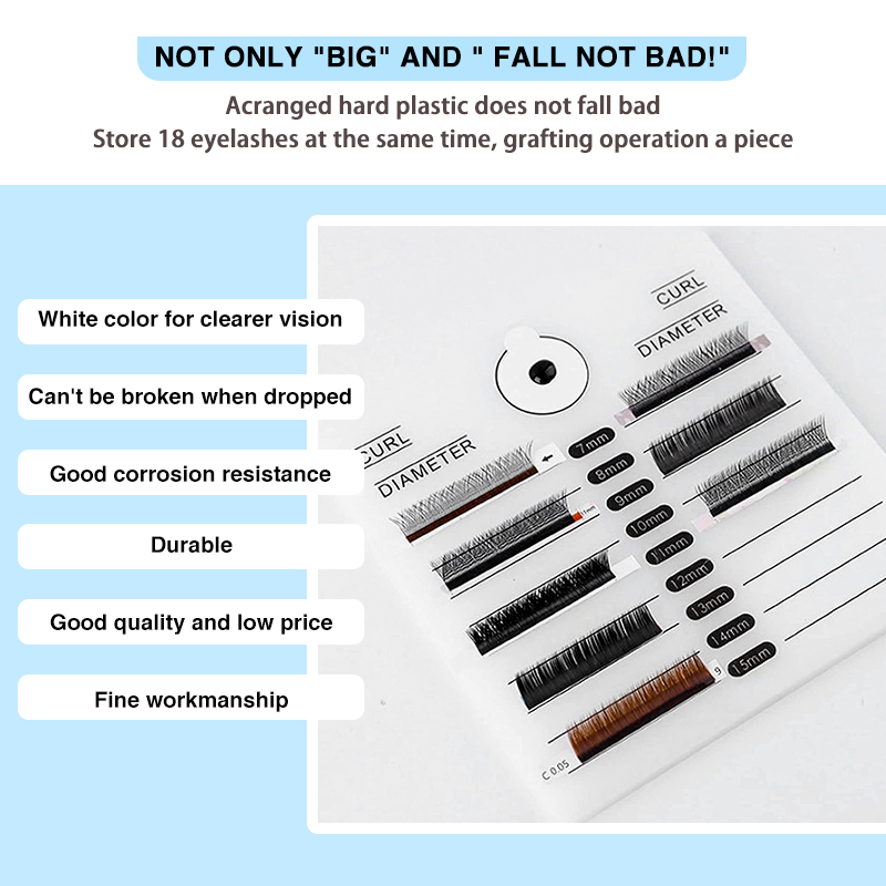 MASSA ใหม่ Grafting Eyelash ตา - Individual Lash Tray บทวิจารณ์และราคา
