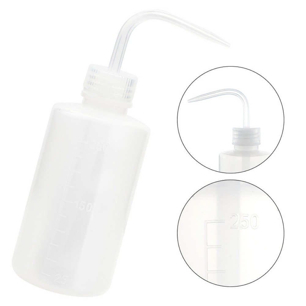 บีบหลอดขวดเปล่าโค้ง Spout ซักผ - Refill Eyelash Extension บทวิจารณ์และราคา