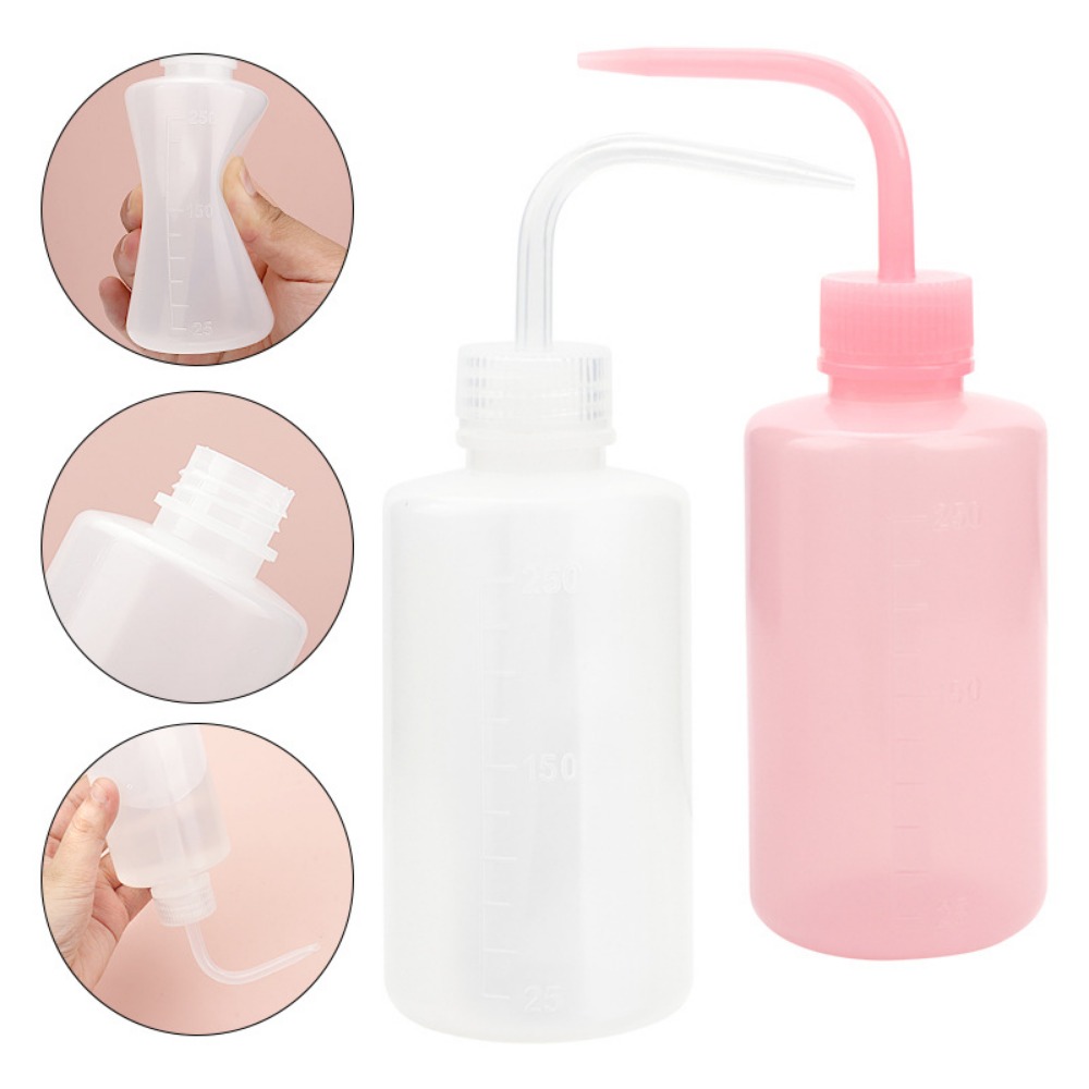บีบหลอดขวดเปล่าโค้ง Spout ซักผ - Refill Eyelash Extension บทวิจารณ์และราคา