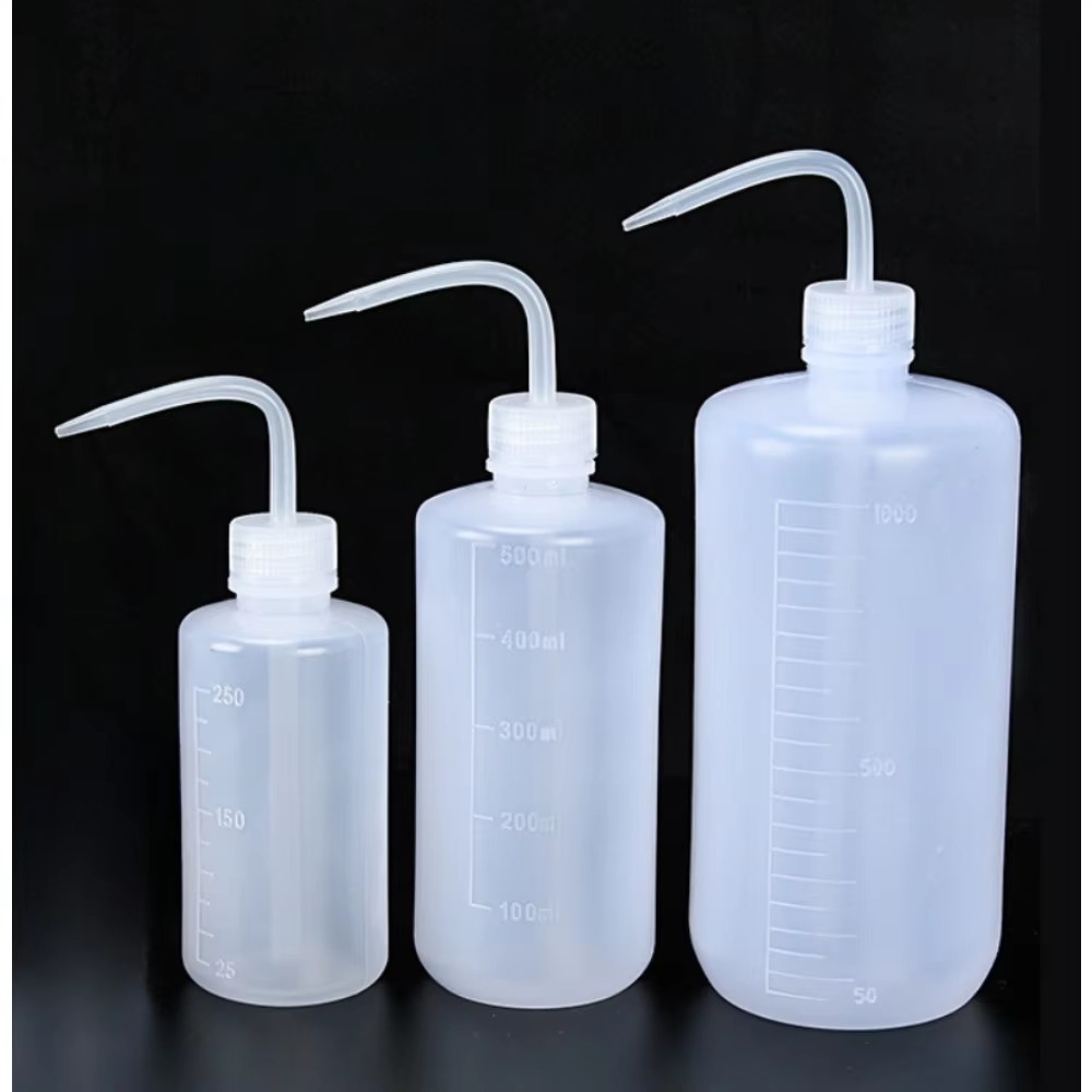 บีบหลอดขวดเปล่าโค้ง Spout ซักผ - Refill Eyelash Extension บทวิจารณ์และราคา