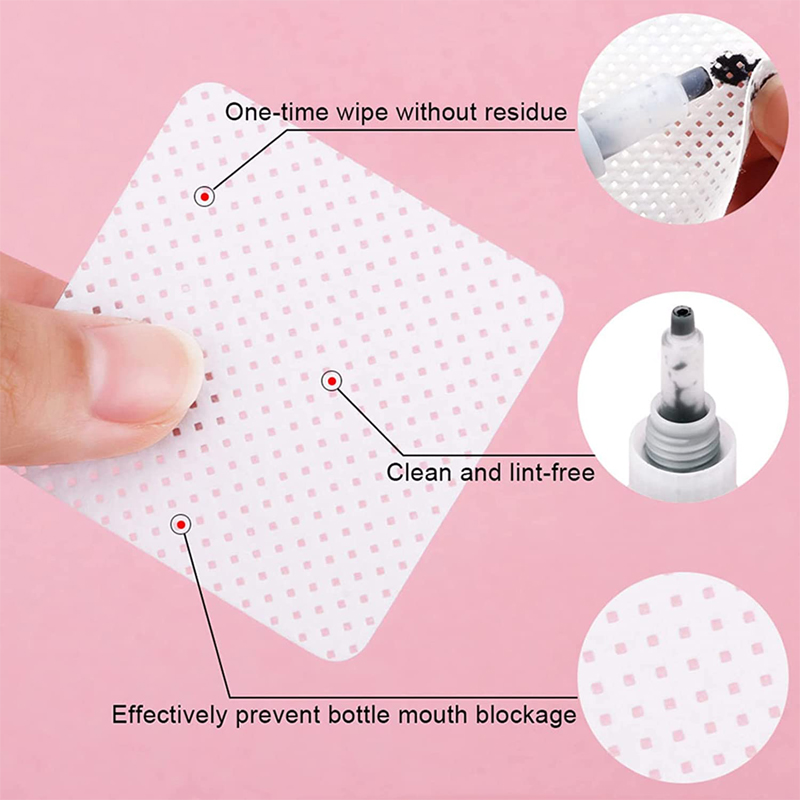 แผ่นเช็ดทำความสะอาดเล็บแบบใช้แ - Lash Adhesive Glue บทวิจารณ์และราคา