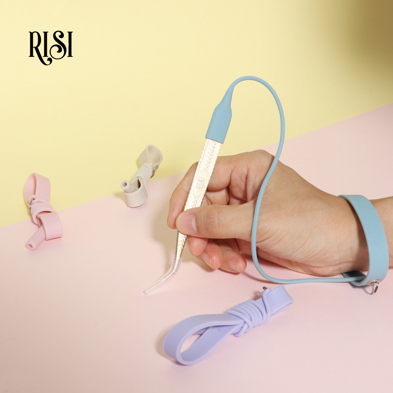 คีมหนีบตัวต่อขนตาซิลิโคน rizi  - Eyelash Extension Jakarta บทวิจารณ์และราคา