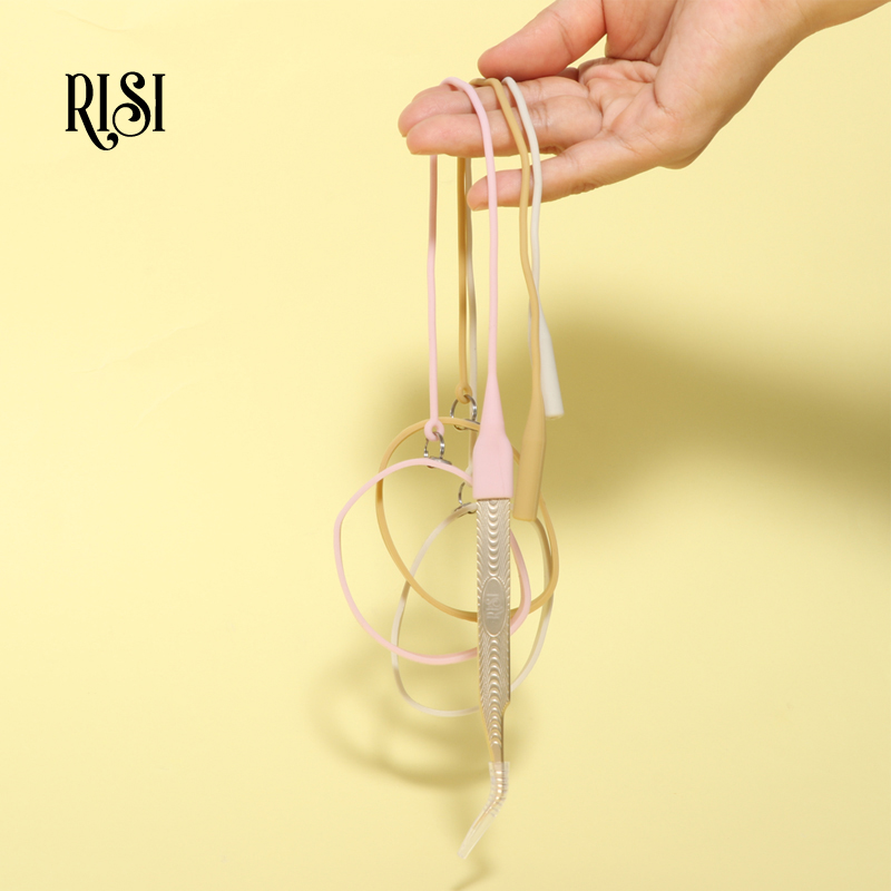 คีมหนีบตัวต่อขนตาซิลิโคน rizi  - Eyelash Extension Jakarta บทวิจารณ์และราคา